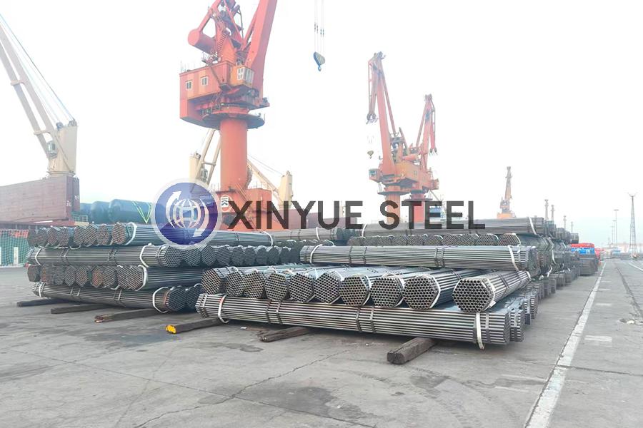 Xinyue Steel BS1139 ERW steel pipe for Scaffolding System.jpg